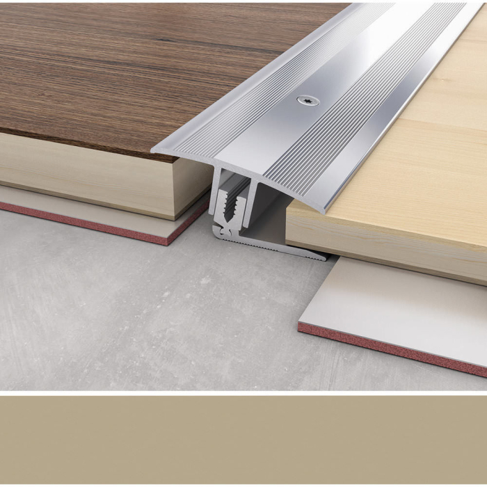 Übergangsprofil Typ 888 Flex 270cm Farbe sand 405224 - Detail 1