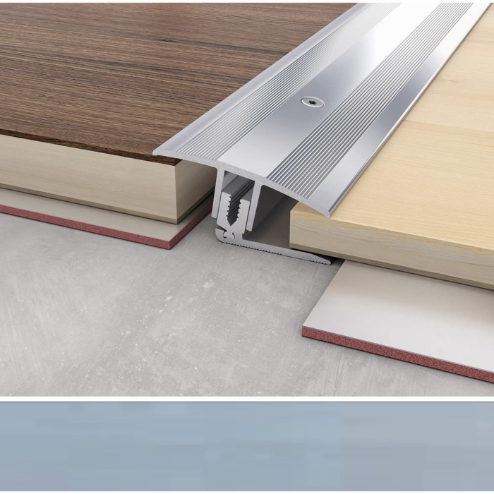 Übergangsprofil Typ 888 Flex 90cm Farbe titan 405821 kkL - Detail 1