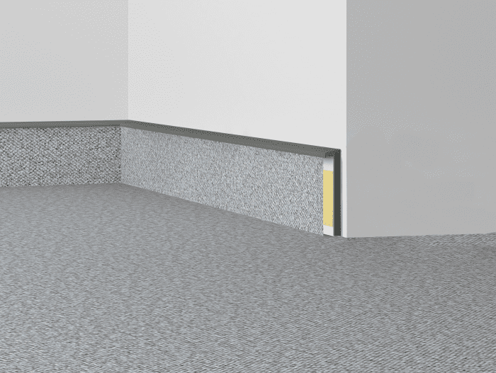 T-KSO 60 Grau Teppichkernsockelleiste # Döllken # - Detail 1