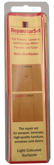 König Reparatur-Set für Parkett u.Laminat helle Holztöne (4 Holztöne) - Detail 1