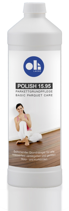 Oli-Aqua Polish Grundpflege glänzend 1 Ltr 15.95 für Holz- Parkett-,Korkböden - Detail 1