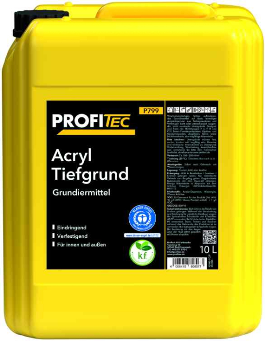 ProfiTec P799 Acryl-Tiefgrund 10 L  - Detail 1