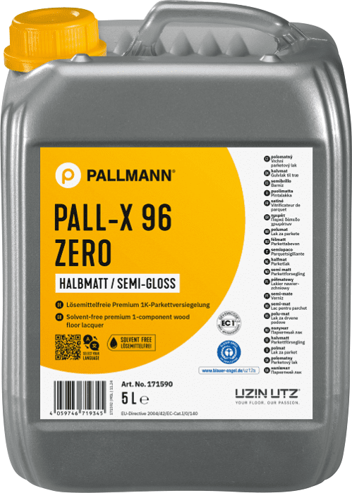 Pallmann Pall-X 96 Zero 1K 5 Ltr, Wasserbasierende lösemittelfreie 1K-Versiegelung halbmatt #171590 - Detail 1