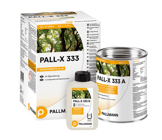 Pallmann Pall-X 333 A+B 2K-Ölgrundier. Art: 068044 1 Ltr. neutral-starke Anfeuerung - Detail 1