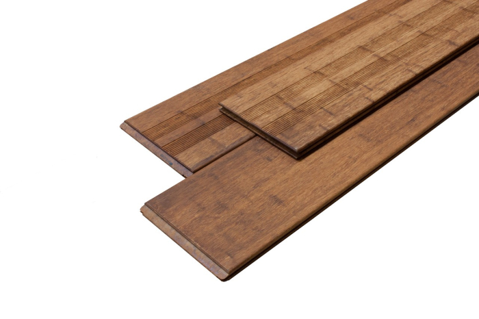 AMBOOO Terrassendiele Bambus 20x200mm Closed Decking, glatt französisch, Sand - Detail 1