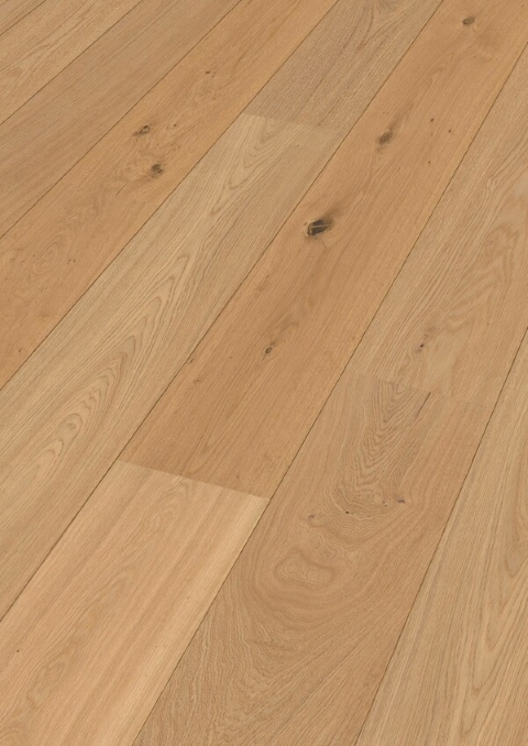 Lindura-Holzb. HD 400 Dek. 8914 - Eiche lebhaft 2200x205x11mm VE=1,804 m² ultramatt lack. geb. - Detail 1