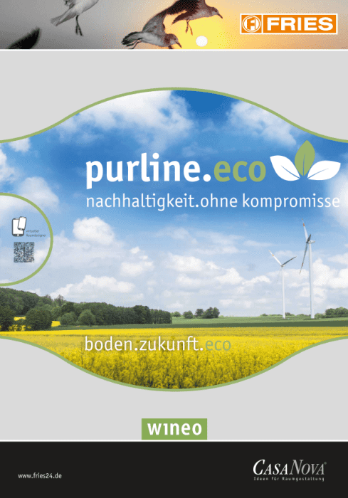 Koll. Wineo Purline ECO Koll. 337 - elastischer Bioboden - Detail 1