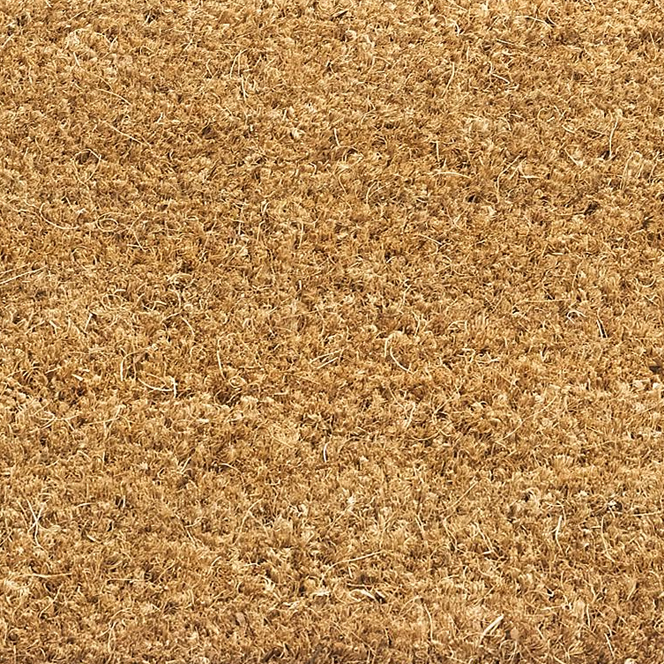 Kokos Velours natur 23mm Glattschnitt 1,00m Breite - Detail 1