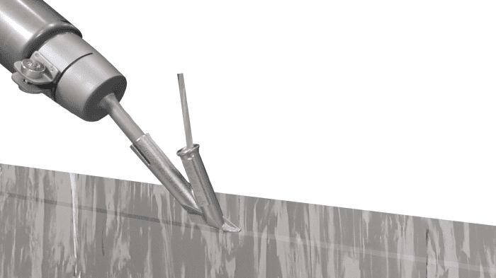 PVC Schweißschnur Tarkett Dunloplan FB.91 150m passend zu Nevada Plus betongrau - Detail 1