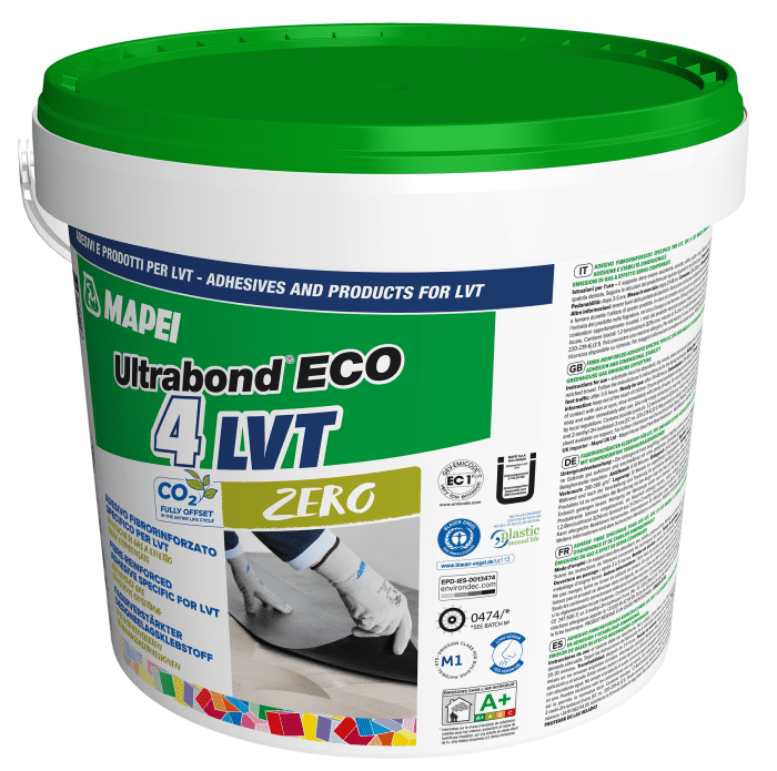 Mapei ULTRABOND ECO 4 LVT ZERO  / 4kg Mikrofaser-Designbelagsklebstoff - Detail 1