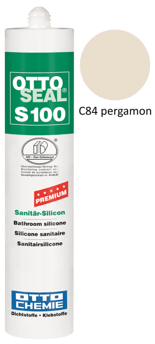 Silikon S100 farbig C84 Pergamon 300ml - Detail 1