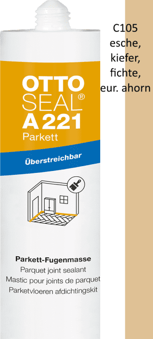 Ottoseal Parkett Acryl Esche/Kiefer/Fichte/Ahorn #C105 - Detail 1