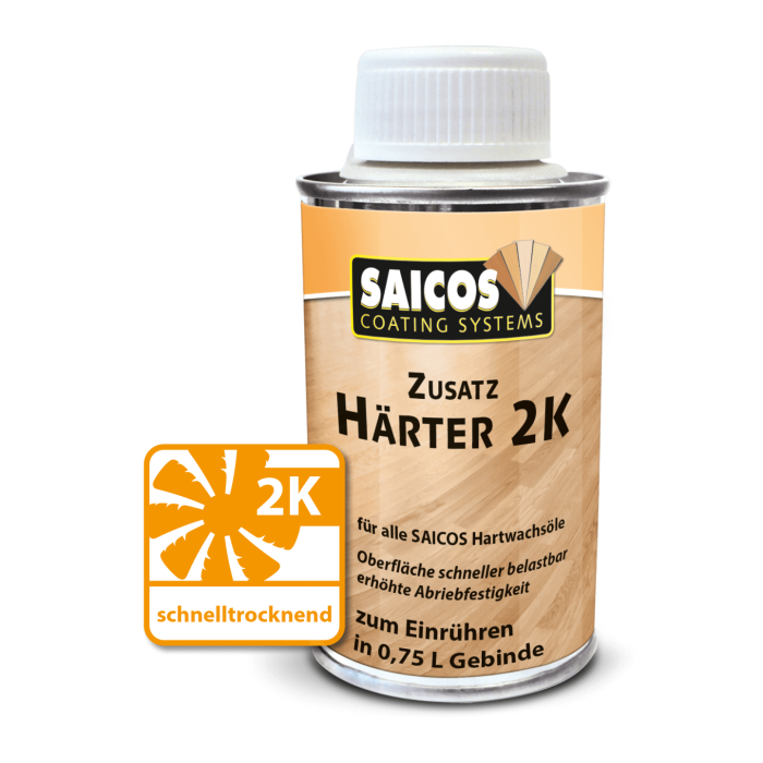 Saicos Zusatz Härter 2K  0,05 Ltr. Art.Nr.3243 156 für Premium Hartwachsöl/Eco Line - Detail 1