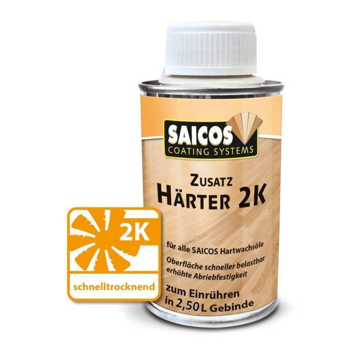 Saicos Zusatz Härter 2K  0,125 Ltr. Art.Nr.3243 256 für Premium Hartwachsöl/Eco Line - Detail 1