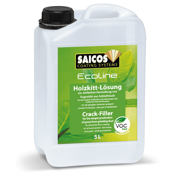Saicos Ecoline Holzkitt-Lösung 5 Ltr. Art.Nr. 0970 002Eco 610 - farblos - Detail 1