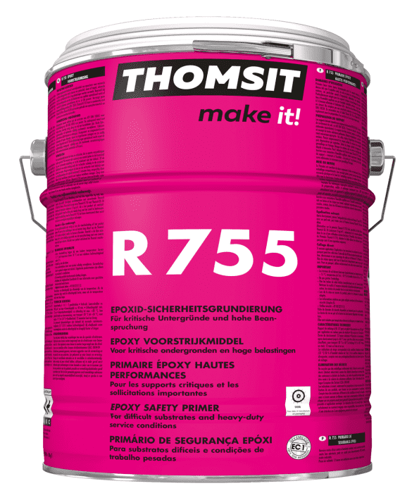 Thomsit R755 Epoxid-Sicherheitsgrundierung 7kg beinhaltet Komponete A+B geg. Restfeuchte - Detail 1