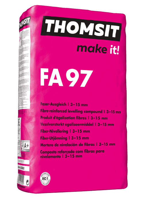 Thomsit FA97 Faser-Ausgleich zementär 25kg für Schichdicken 3-15mm - Detail 1