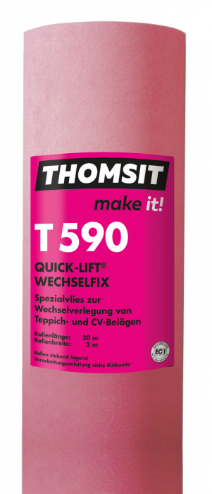 Thomsit T590 Quick-Lift-Wechselfix 20x2,00m klebstofffreie Unterlage f. Tebo + CV - Detail 1