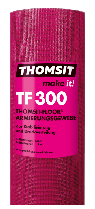 Thomsit TF300 Armierungsgewebe 50x1,00m zum Einlegen in Spachtelmassen - Detail 1