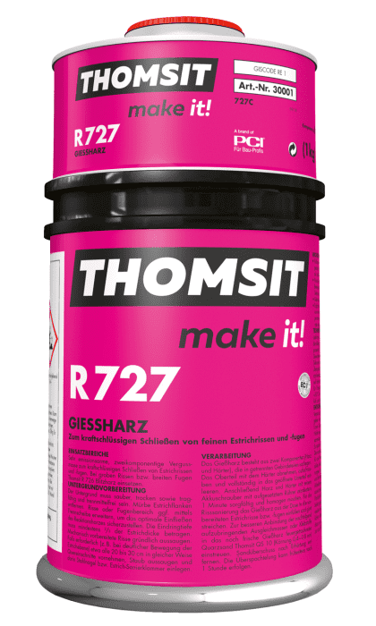 Thomsit R727 Gießharz 2 Komp. 1kg Komp. A+B im Kombipack - Detail 1