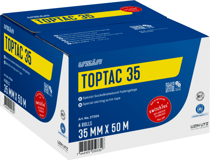 Uzin Toptac 35mm x 50 m #168195 für Kernsockelleisten VE= 14 Rollen - Detail 1