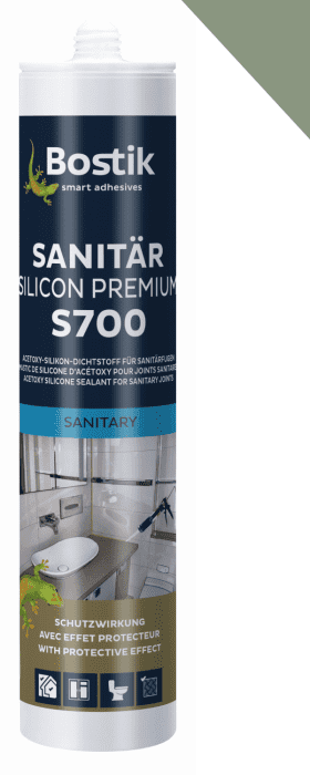 Bostik S700 Sanitär Silicon Premium dunkelgrau #30617041 VE = 12 Stk - Detail 1