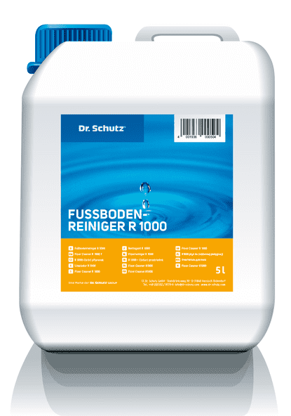 Fußbodenreiniger R1000 5 Ltr # 0017000590 Dr. Schutz - Detail 1