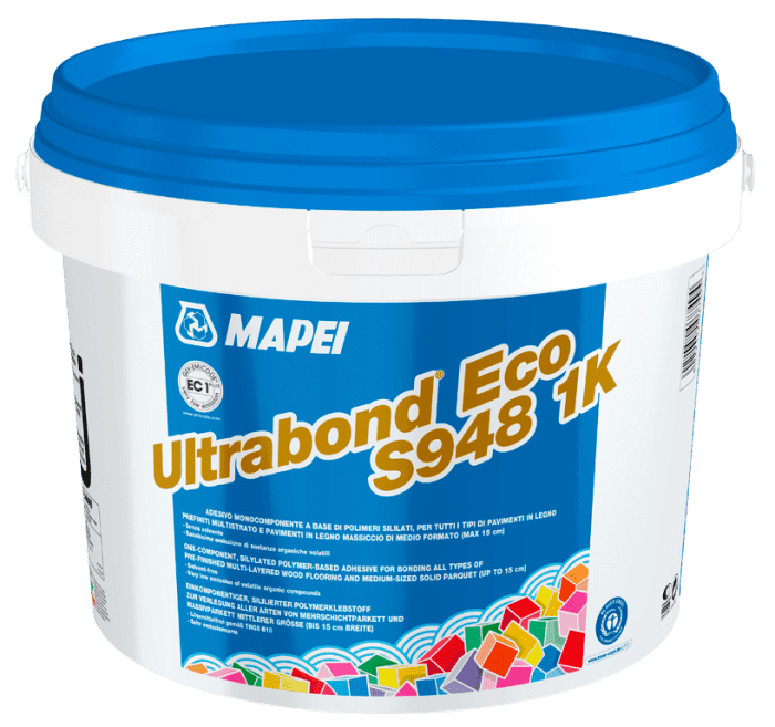 Mapei Ultrabond Eco S948 / 15kg SMP Parkettklebstoff 1 K - Detail 1