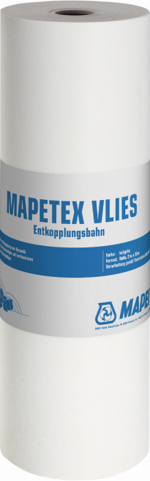 Mapei Mapetex Vlies (1mm)  50x2m Entkopplungsvlies zur spannungsarmen Parkettverleg - Detail 1