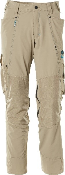 Mascot Advanced Bundhose m. Knietaschen 17179-311-55 hellkhaki Vier-Wege-Stretch - Detail 1