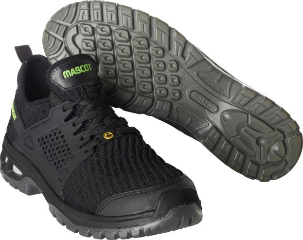 Mascot Footwear Energy Sicherheitshalbschuh Gr. 45 F0132-996-09 schwarz  S1P mit Schnürsenkel - Detail 1