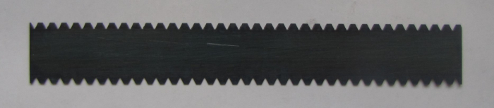 Zahnleiste 18cm B2 Art.Nr. 400222    VE/ 10 Stck - Detail 1
