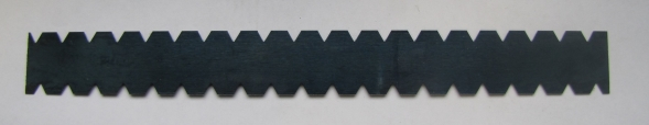 Zahnleiste 28cm B11 Art.Nr. 400330    VE/ 10 Stck - Detail 1