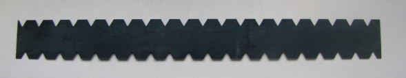 Zahnleiste 28cm B11 Art.Nr. 400330 VE/ 10 Stck - Detail 1