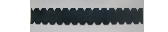 Zahnleiste 18cm B11 Art.Nr. 400248    VE/ 10 Stck - Detail 1