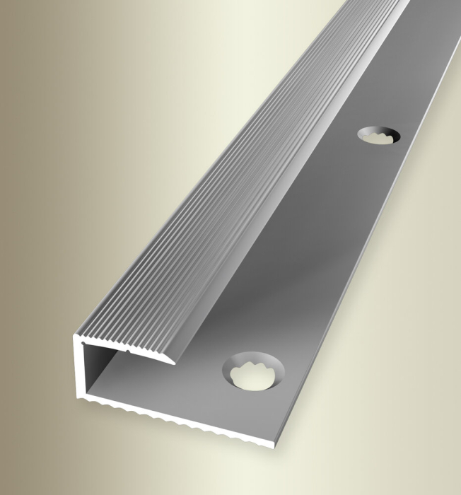 Küberit Abschluss-/Einfassprofil Laminat 8,5mm Typ 210 Alu-silber 270cm # 31710045 - Detail 1