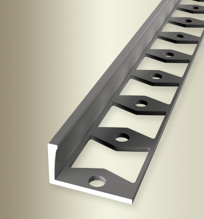 Küberit Fliesen-Abschlussprofil h=22mm/23,5mm Typ 309 G edelstahl 250cm # 21909184 - Detail 1