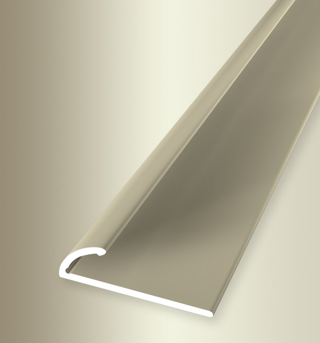 Küberit Einfassprofil Sk 26x12x8,5mm Typ 370 SK alu-sand 270cm # 2 15 70 09 5 - Detail 1