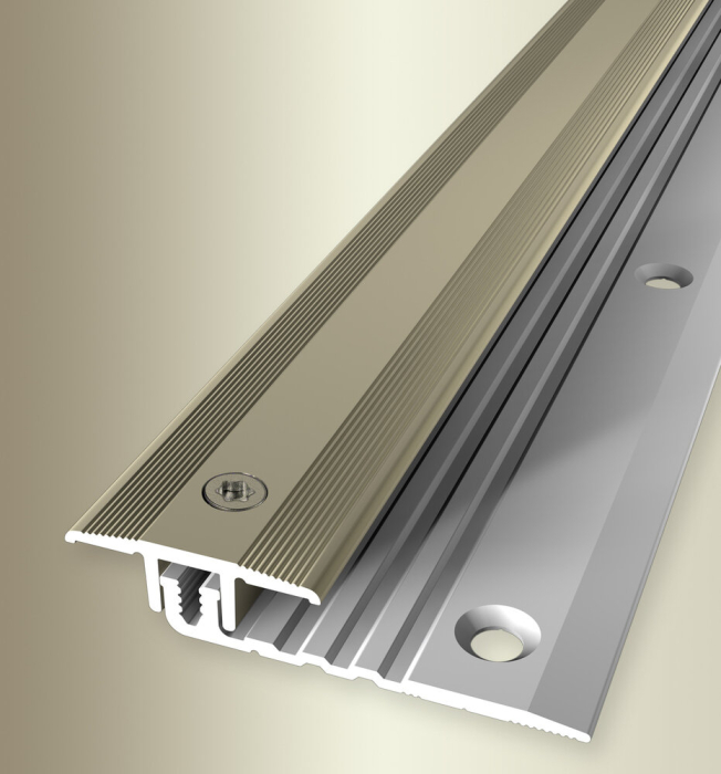 Küberit PPS-Champion Star Übergangsprofil 4-9,5mm Typ 378 Alu-sand 100cm # 09078091 - Detail 1