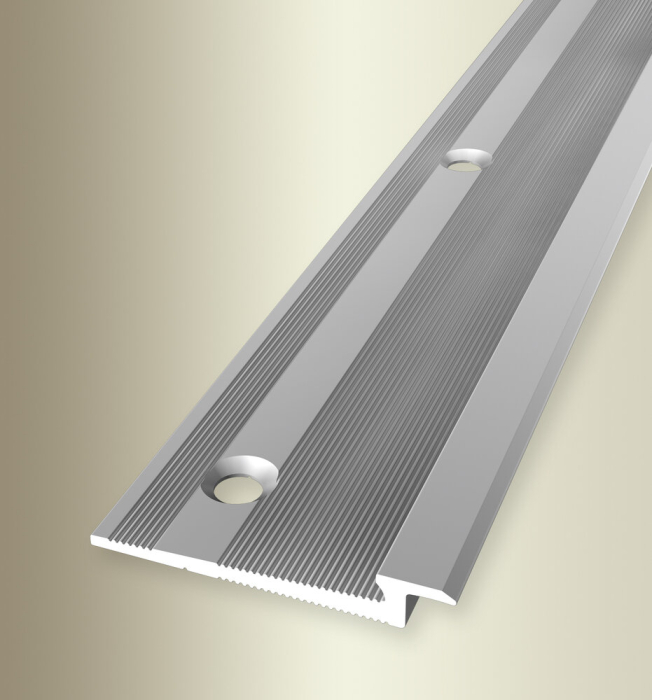 Küberit Einfassprofil gebohrt 39,5x4,5x3mm Typ 346 Alu-silber 300cm # 3173460048 - Detail 1