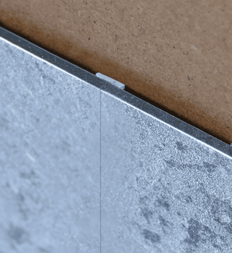 Küberit Bandverzinktes-Plattenstoßprofil ungebohrt Typ 173 U Blech verzinkt 260cm # 2271735009 - Detail 1