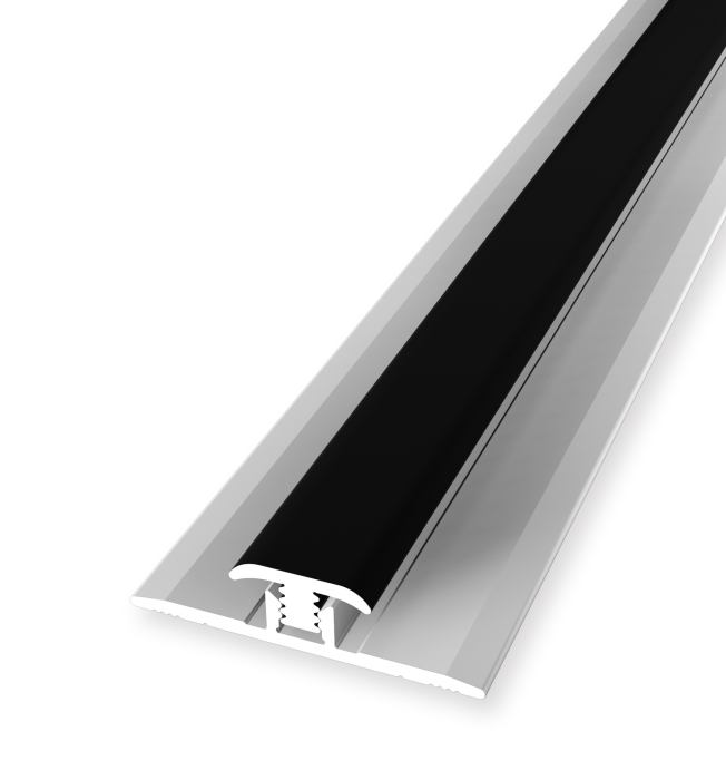 Küberit Verbindungsprofil, 2-tlg-260cm Typ 179 U Alu pulverb. RAL9005 schwarz #2271797019 - Detail 1