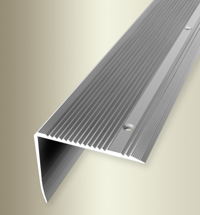 Küberit Winkelprofil gebohrt 70x55x3mm Typ 530 Alu-silber 250cm #31630044 - Detail 1