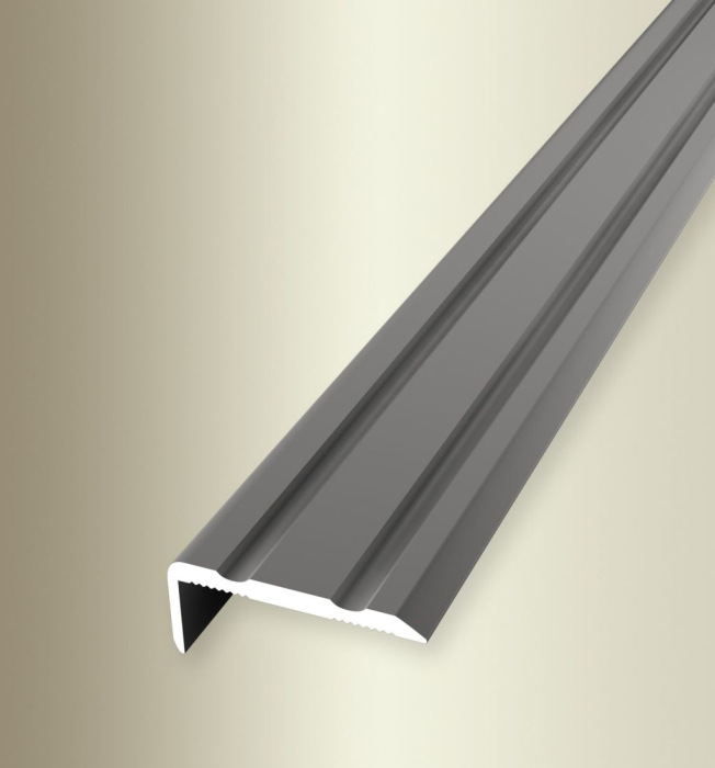 Küberit Winkelprofil Aluminium 25x10 Typ 236 SK 1m F2 edelstahloptik 21536021 - Detail 1