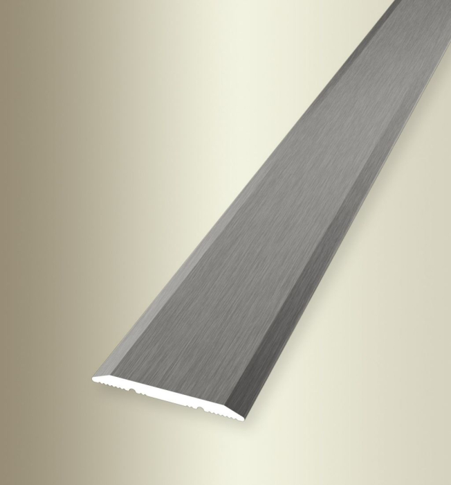 Küberit Übergangsprofil Aluminium glatt 25x2mm Typ 442SK 3m edelstahloptik SK 2154420028 - Detail 1