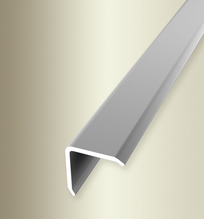 Küberit Eckschutzwinkel ungebohrt 20x20mm Typ 271 U Alu-silber 250cm #2272710044 - Detail 1