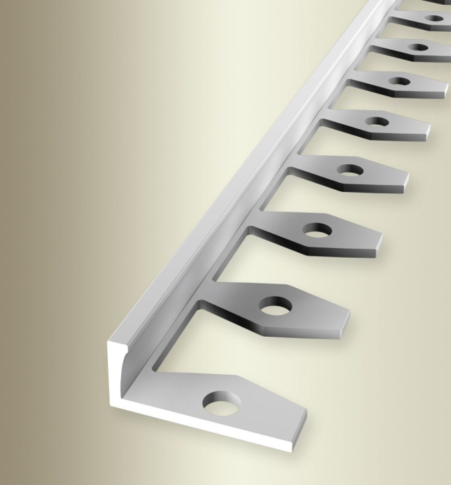 Küberit EB-Profil Aluminium 307 F0 natur 2,5m 21907004 - Detail 1