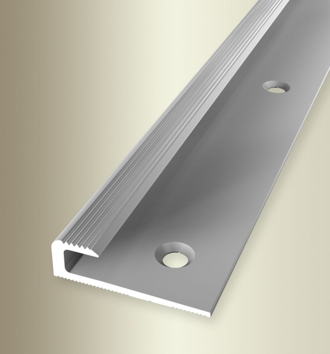 Küberit Abschlussprofil mit Einschub Aluminium Typ 806 5,0m F4 silber 31706047 (ohne Nase) - Detail 1
