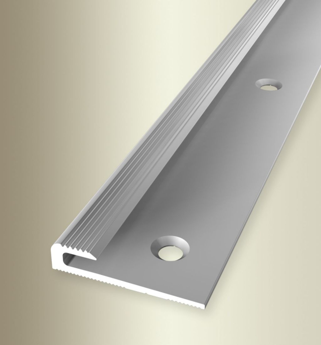 Küberit Abschlussprofil mit Einschub Aluminium Typ 804 5,0m F4 silber 3178040047 (ohne Nase) - Detail 1