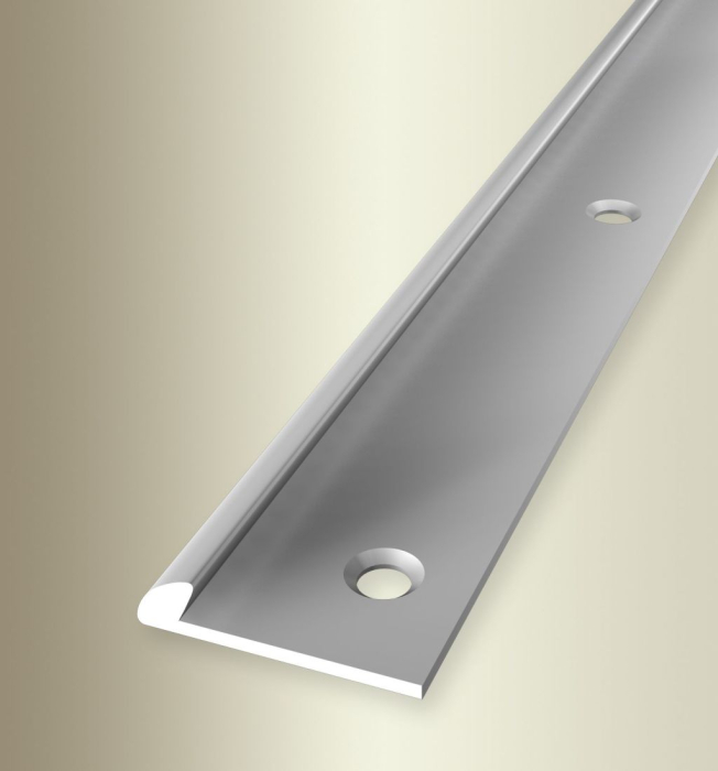 Küberit Abschlussprofil Aluminium 18x3,5mm Typ 356 versenkt gebohrt 5m silber 31756047 - Detail 1